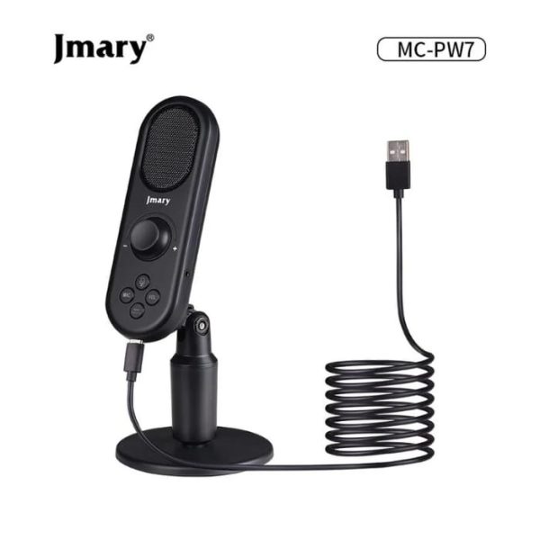 Jmary MC-PW7 Professional Usb Microphone For Podcasting, Gaming, Streaming, Recordings With Noise Reduction
