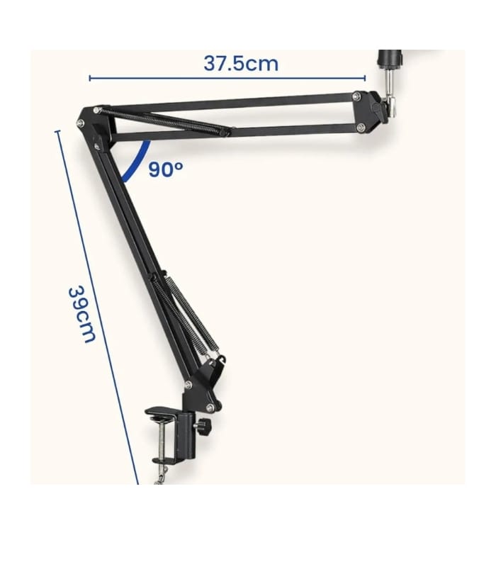 SYGA 35 Metal Cantilever Microphone Desktop Universal Capacitor Wheat Stand