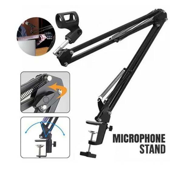 SYGA 35 Metal Cantilever Microphone Desktop Universal Capacitor Wheat Stand