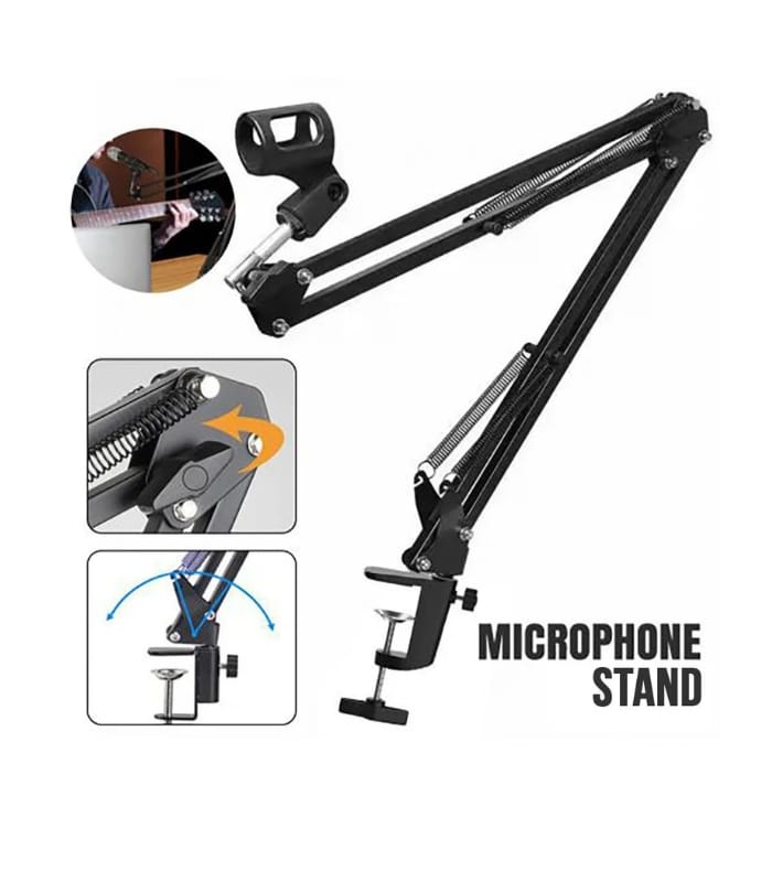 SYGA 35 Metal Cantilever Microphone Desktop Universal Capacitor Wheat Stand