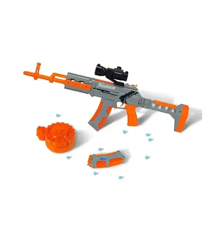 Thunder Blaster Gun M762 Automatic Gun with Telescope Electric Rifle