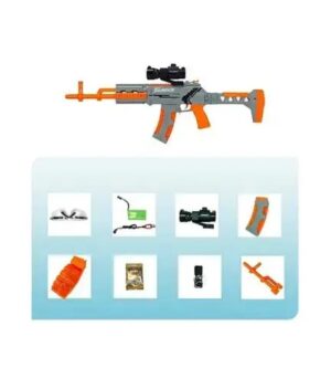 Thunder Blaster Gun M762 Automatic Gun with Telescope Electric Rifle - Image 3