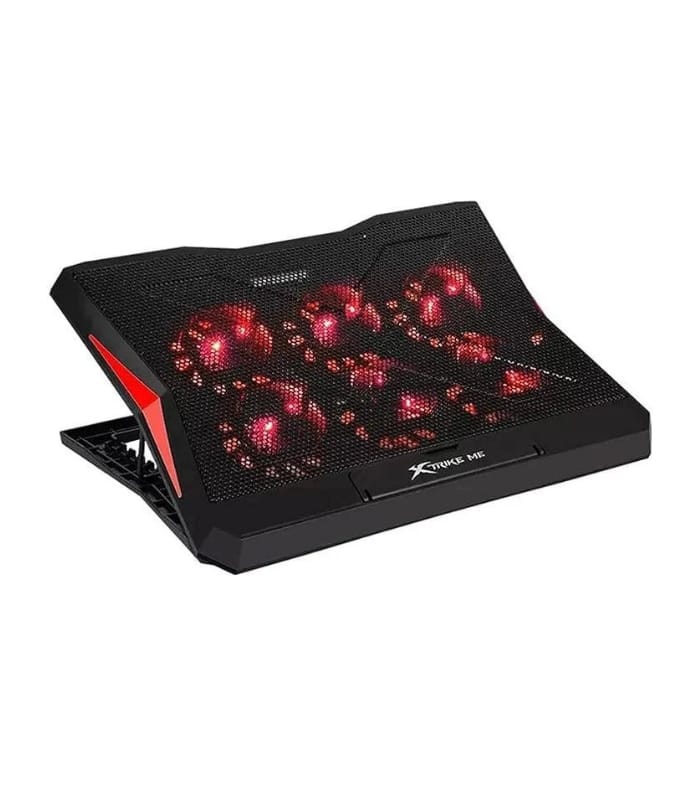 XTRIKE ME FN-811 6 FAN COOLER PAD - 2USB- UP TO 16 XTRIKE ME FN-811 6 FAN COOLER PAD - 2USB/ UP TO 16"