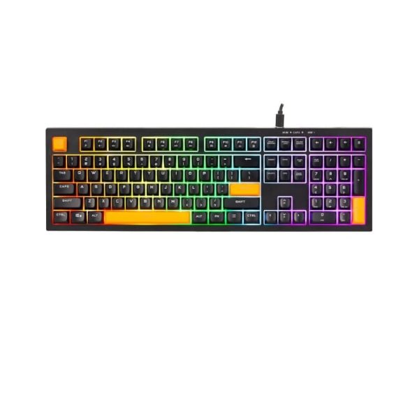 Xtrike-Me KB-512 BK 108 Key Wired Mechanical USB-C Keyboard