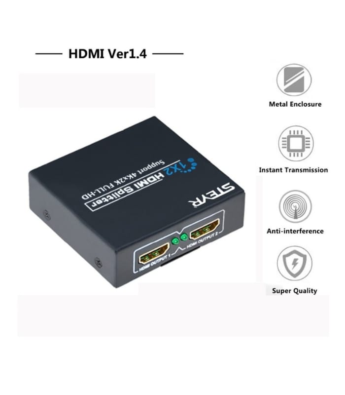 HDMI Splitter 2 Port 2K-4K (1) HDMI Splitter 2 Port 2K-4K