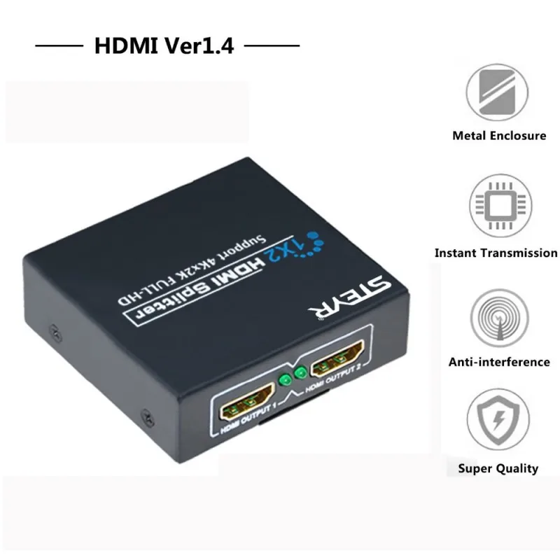 HDMI Splitter 2 Port 2K-4K