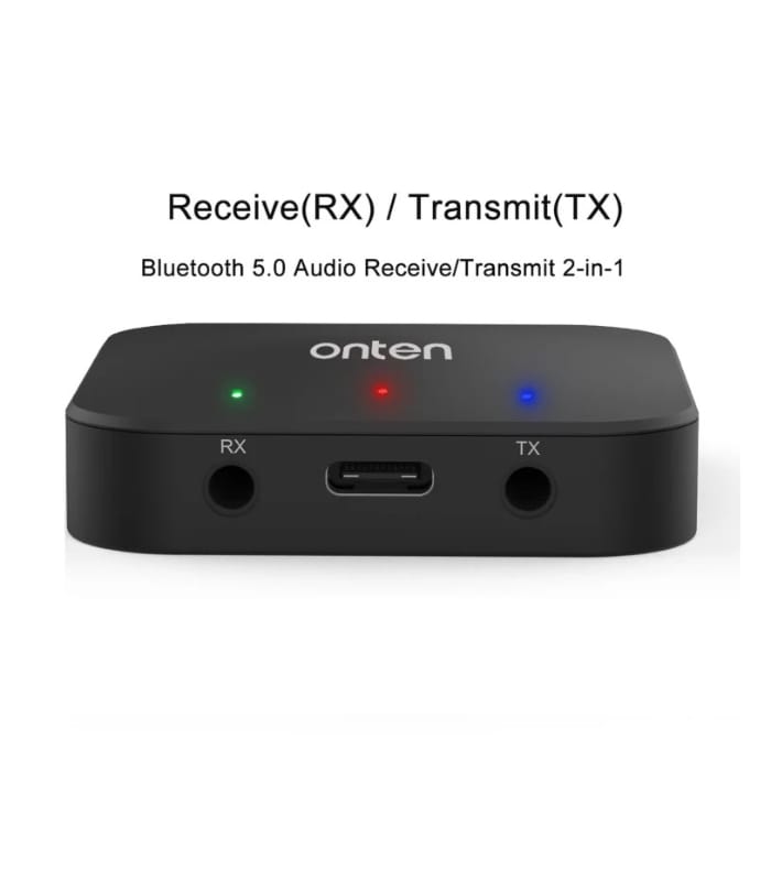 ONTEN OTN-BT102 2 in 1 Wireless Bluetooth Audio Receiving / Transmit Adapter