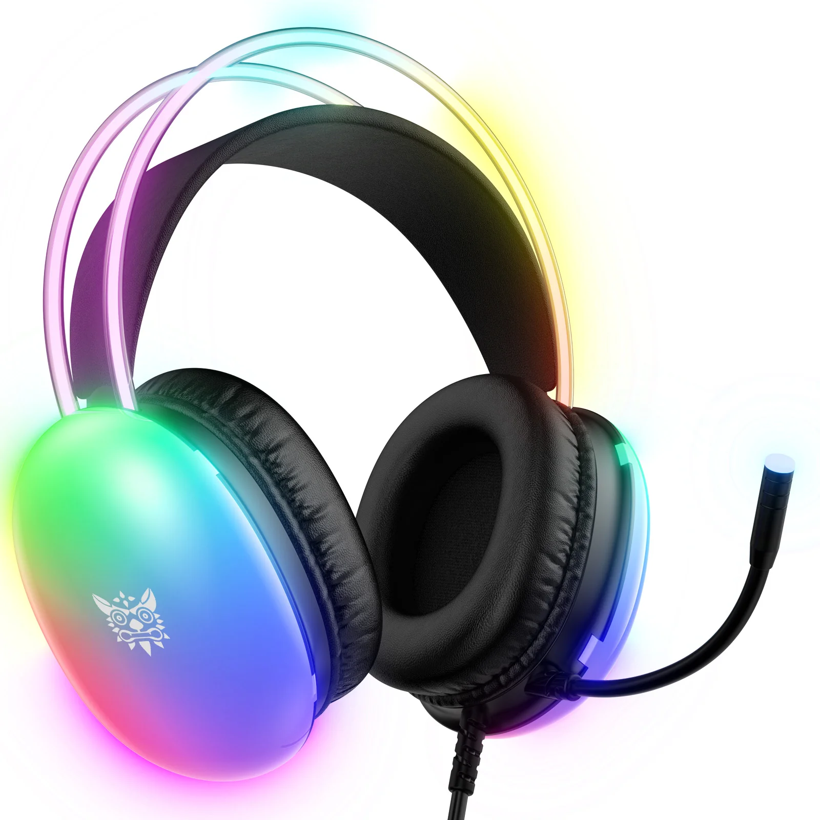 Onikuma X25 Pro RGB Head Beam Gaming Headset with Mic & Stereo Surround Sound
