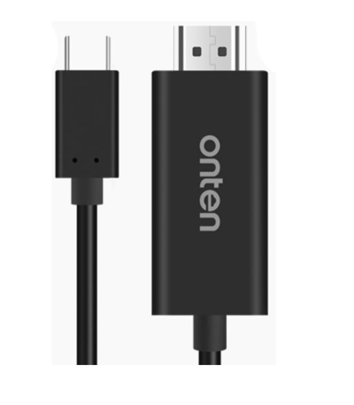 Onten Type-C to HDMI 4K HDTV Cable 4K 30Hz UC932 (1) Onten Type-C to HDMI 4K HDTV Cable 4K 30Hz UC932