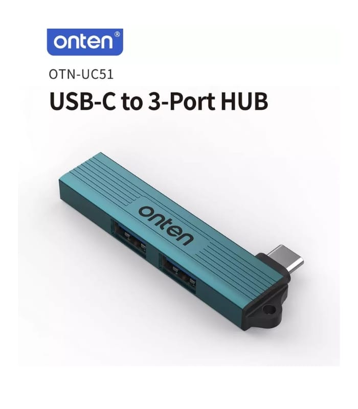 Onten UC51 3 in 1 Type-C to USB HUB Onten UC51 3 in 1 Type-C to USB HUB