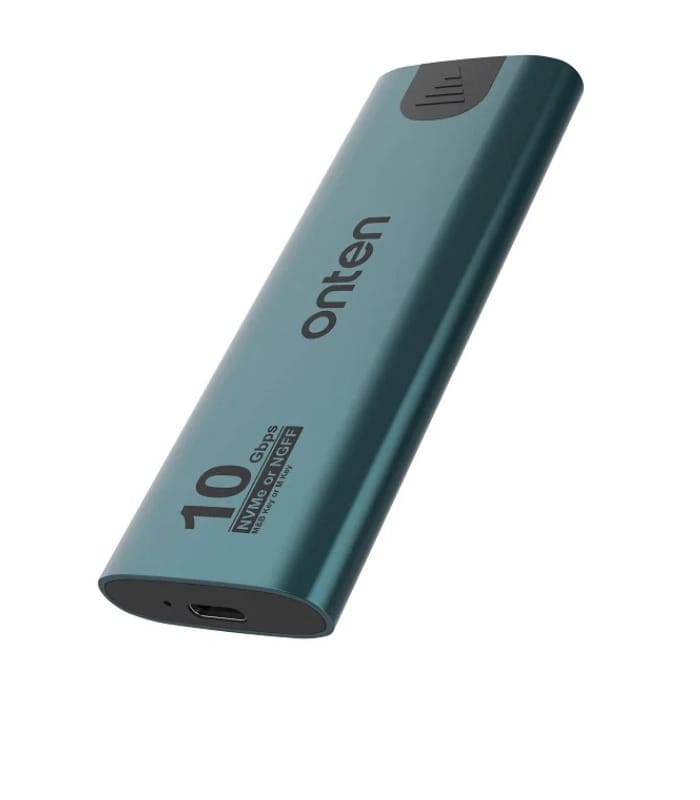 Onten UCA322+ 10Gbps M.2 M-key NVMe NGFF SSD Enclosure