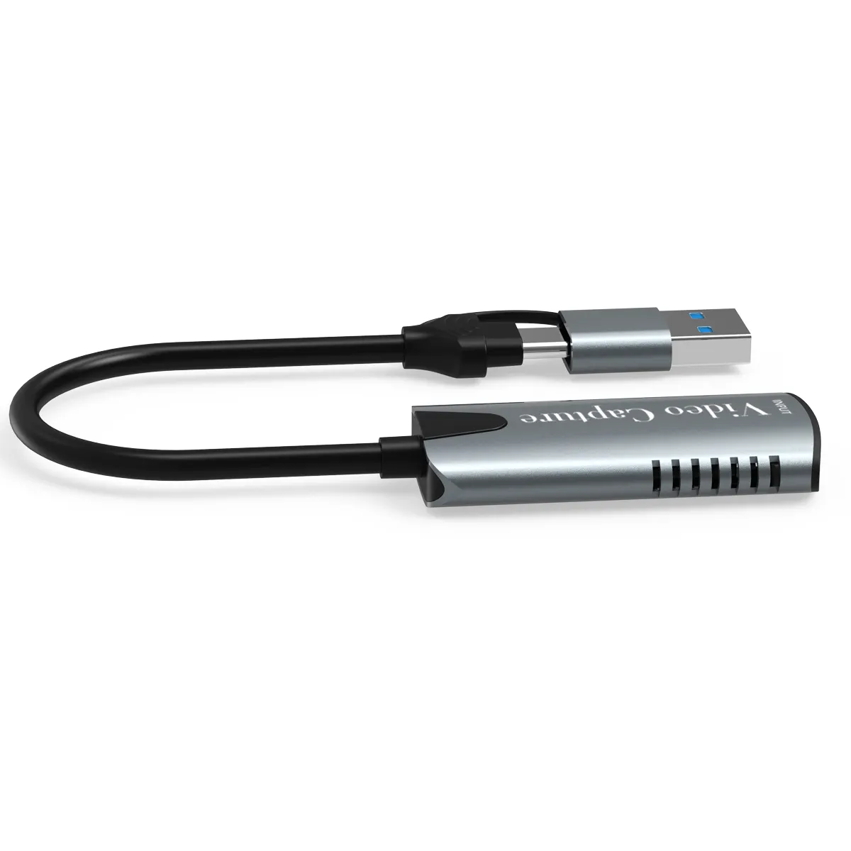 Speed-X Video Capture USB A-USB C 2-In-1 To HDMI Connector