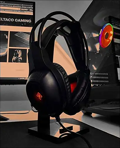 DELTACO DH210 Gaming Headset with Microphone for Windows, Mac, PS,XBO