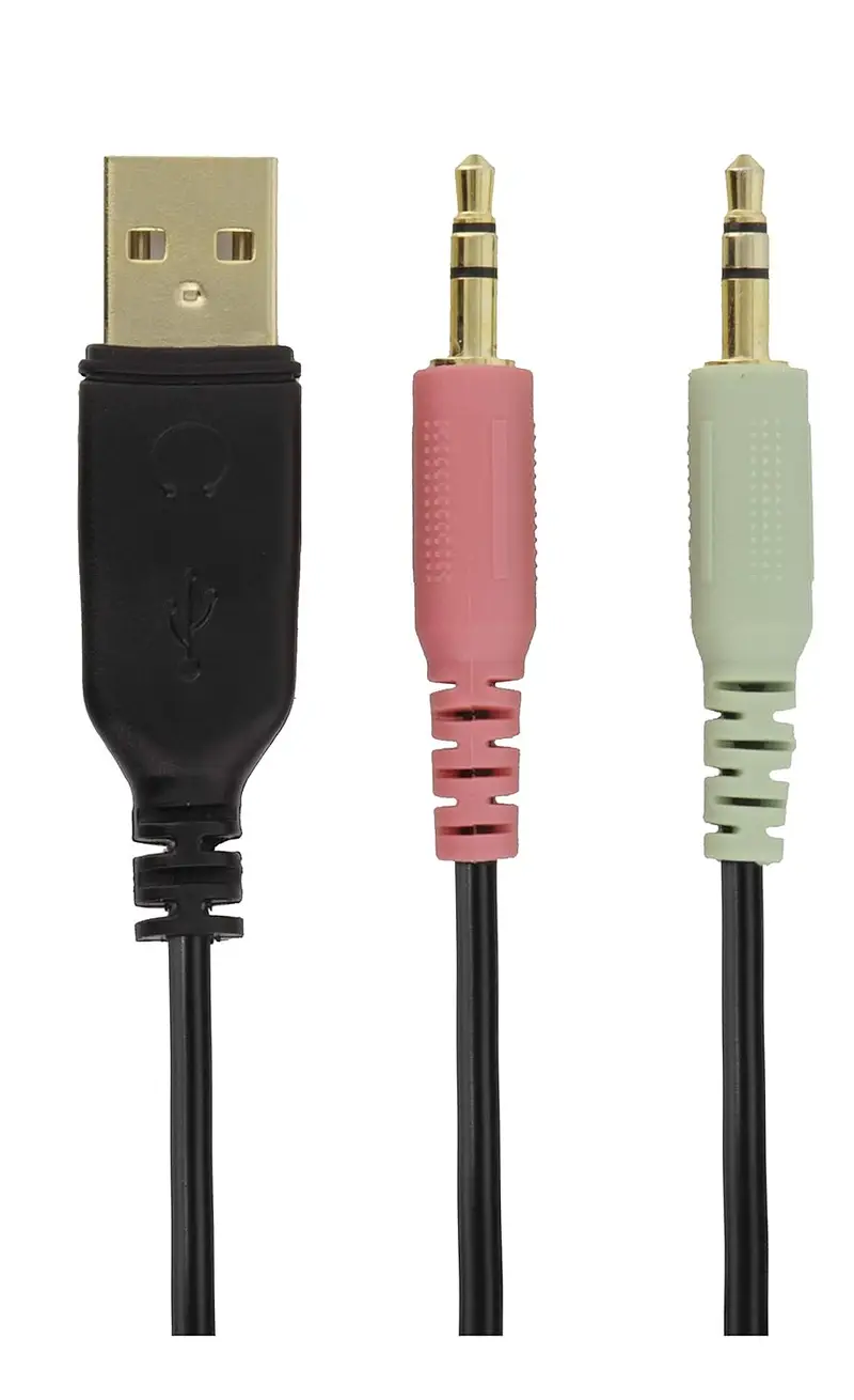 DELTACO DH210 Gaming Headset with Microphone for Windows, Mac, PS,XBO