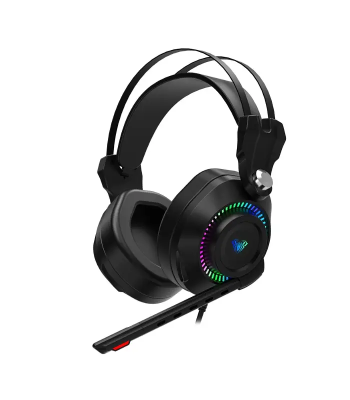 Dominate your games with the precision and comfort of the Aula F605 Wired Gaming Headset—where performance meets style.