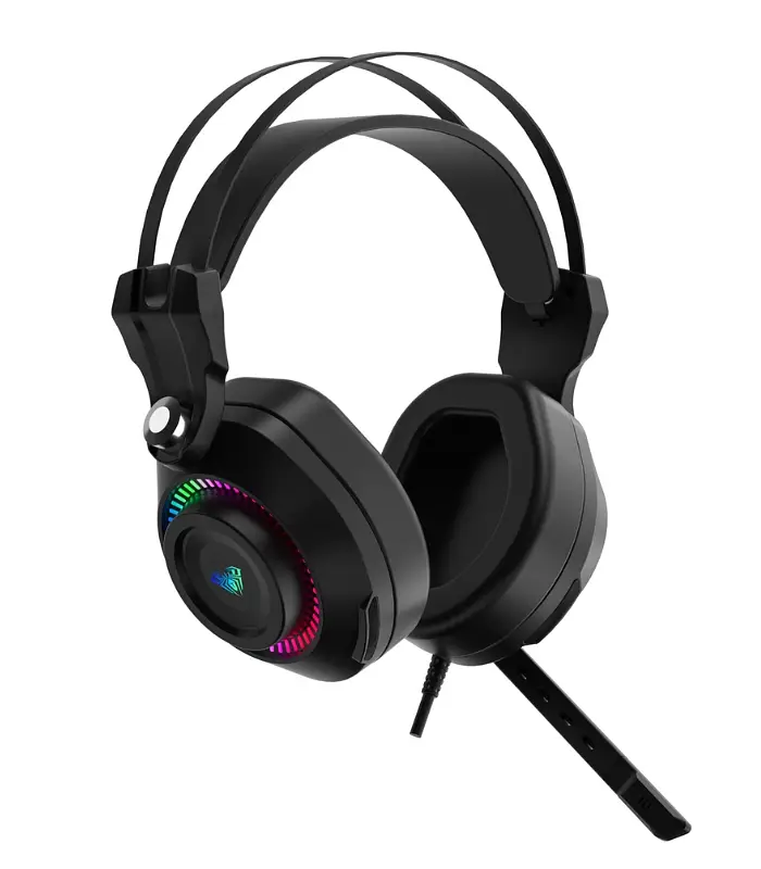 Dominate your games with the precision and comfort of the Aula F605 Wired Gaming Headset—where performance meets style.