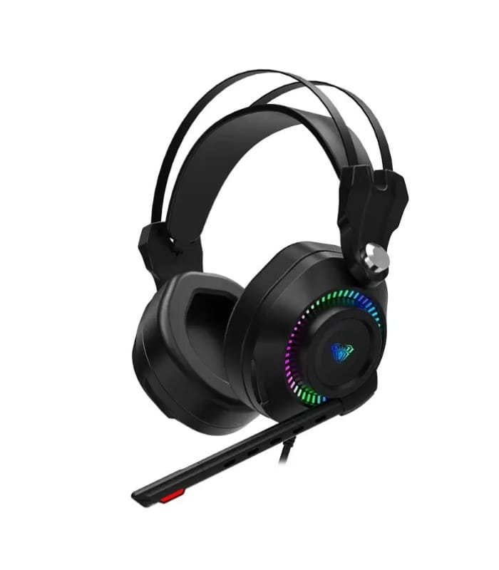 Dominate your games with the precision and comfort of the Aula F605 Wired Gaming Headset—where performance meets style.