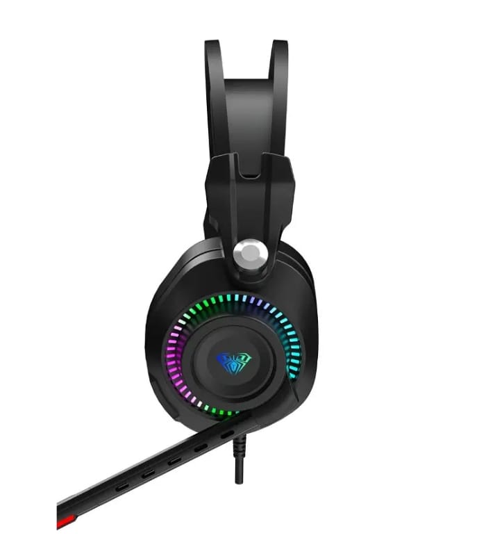 Dominate your games with the precision and comfort of the Aula F605 Wired Gaming Headset—where performance meets style.