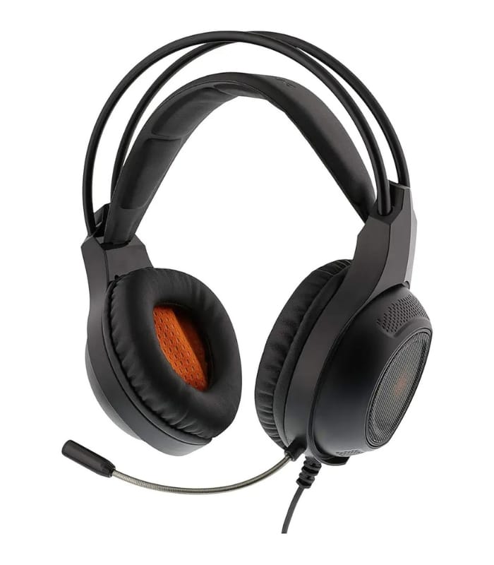 DELTACO DH210 Gaming Headset with Microphone for Windows, Mac, PS,XBOX