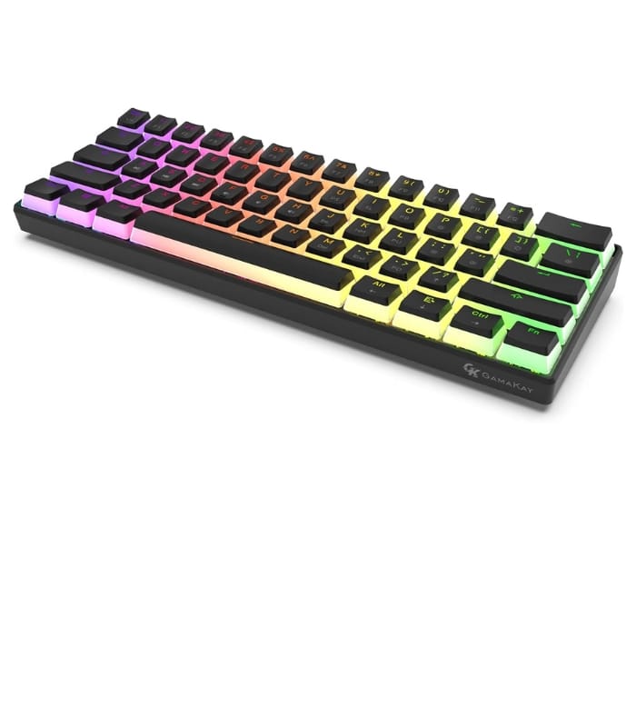 GK GAMAKAY MK61 RGB Mechanical Keyboard Orange Switch (1) GK GAMAKAY MK61 RGB Mechenical Keyboard Orange Switch