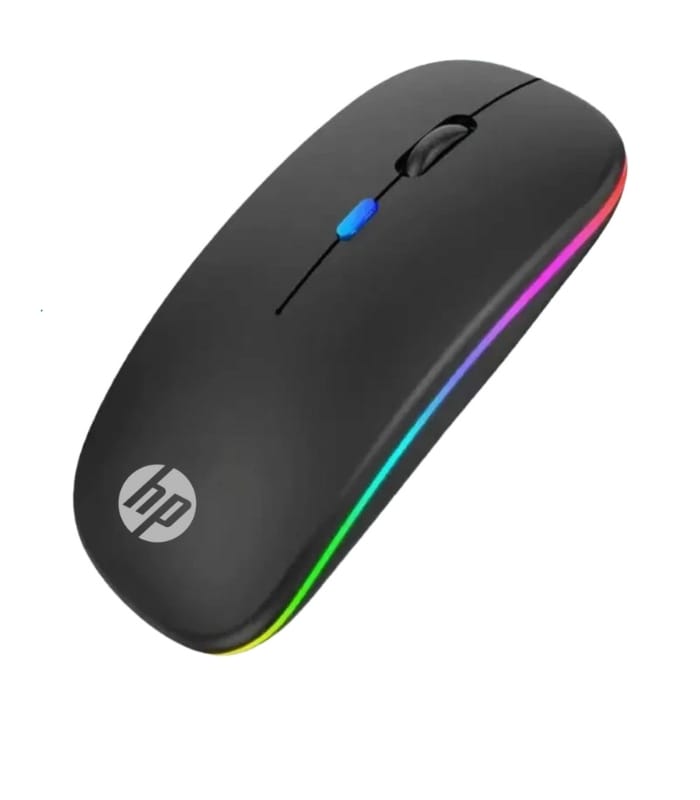 HP W10 Wireless RGB Bluetooth, Wireless, Rechargeable Slim Mouse