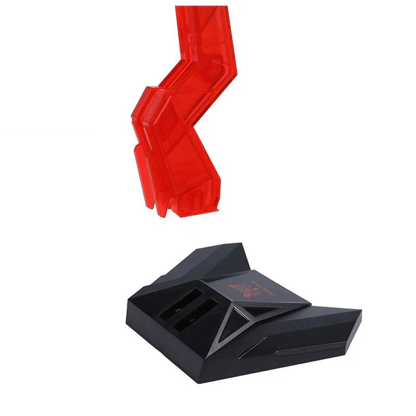 Onikuma ST-3 Acrylic Stable Anti-Slip Headphone Stand (Red)