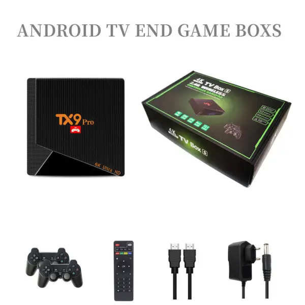 TX9 Pro 6K Ultra HD 8GB RAM and 128GB ROM Smart Android TV Box