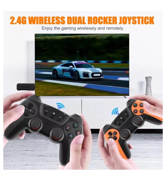 X2 Pro 64GB 35000+ Games 4K Game Stick 3D Retro Video Game Console