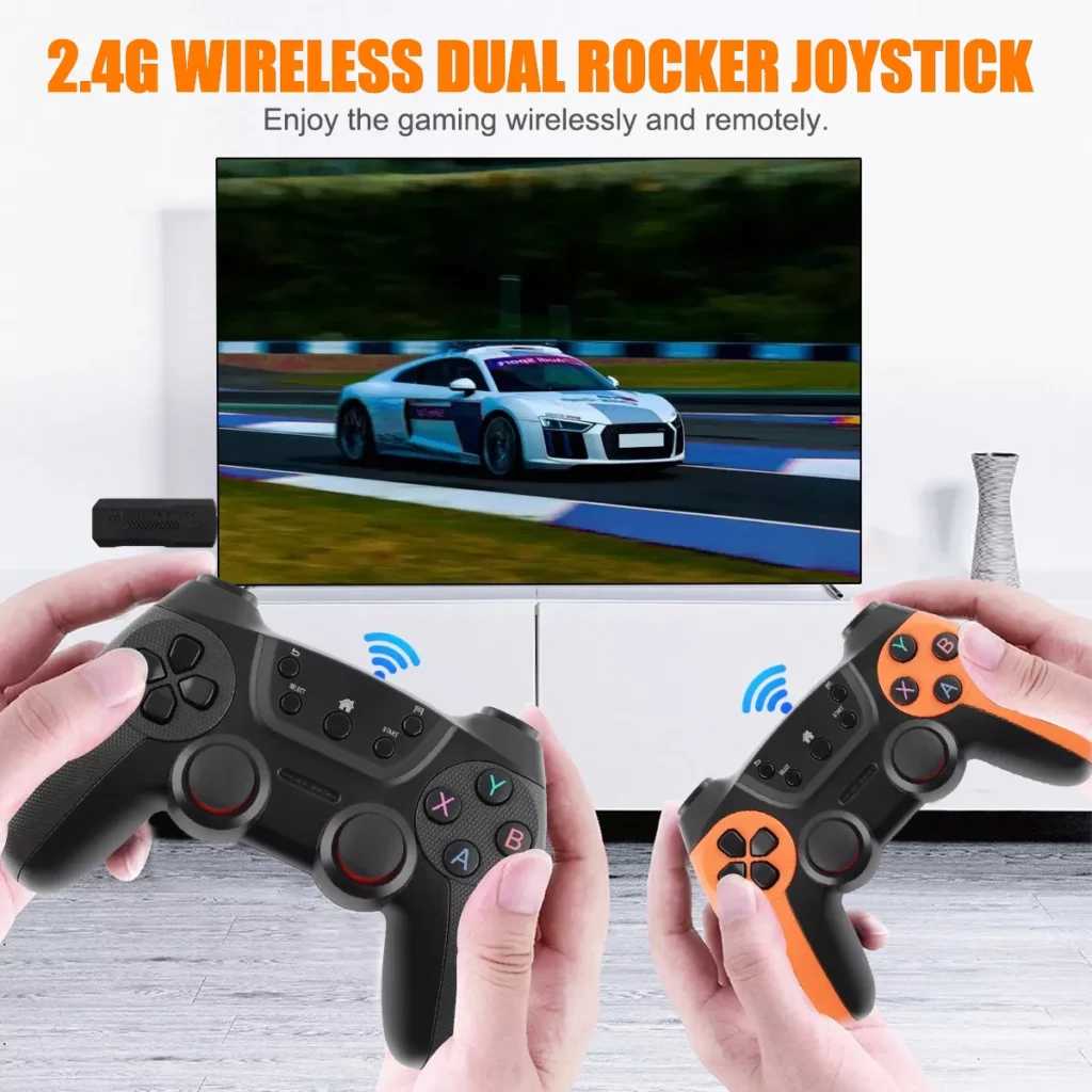 X2 Pro 64GB 35000+ Games 4K Game Stick 3D Retro Video Game Console